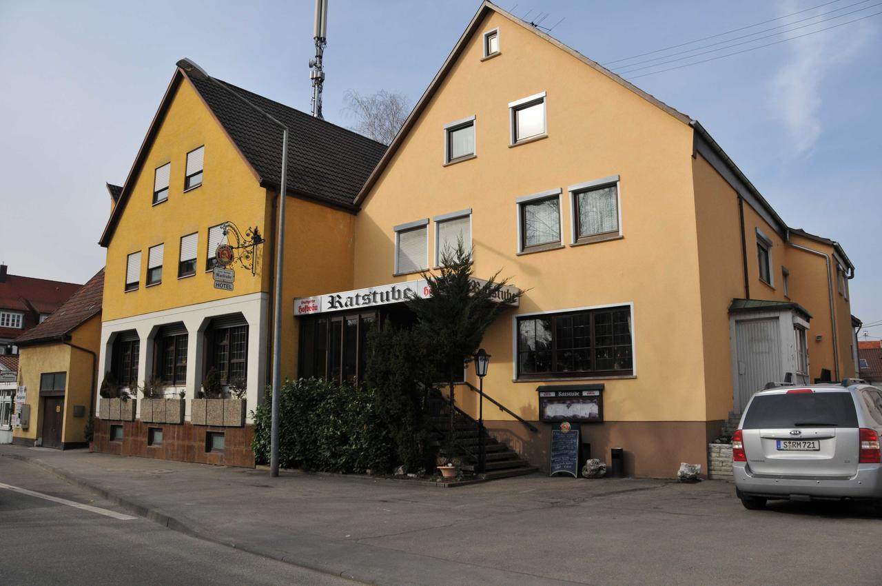 Hotel Gasthof Ratstube Kirchheim unter Teck Ngoại thất bức ảnh